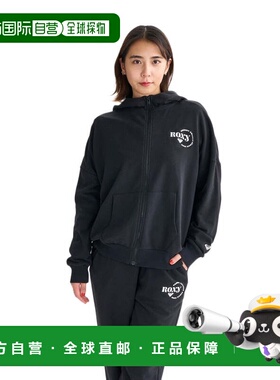 日本直邮ROXY 女士JIVY拉链连帽卫衣 25FWRZP254029BLK