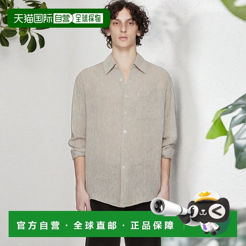 香港直邮潮奢 Our Legacy 男士 米色 Above 衬衫 M2252AP亚麻