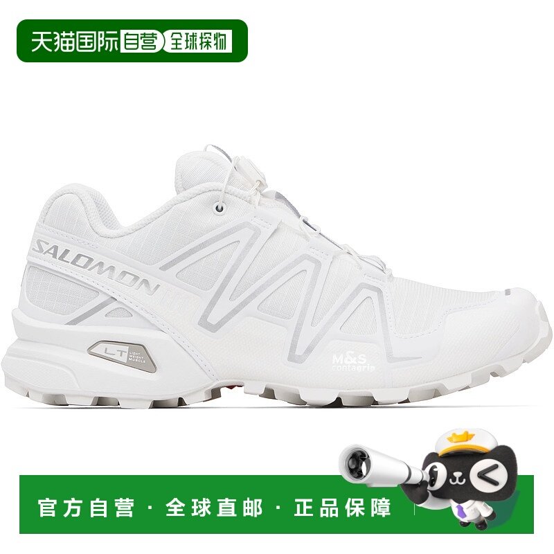 1h可退 香港直邮潮奢 salomon 萨洛蒙 女士 白色 Speedcross 3 运