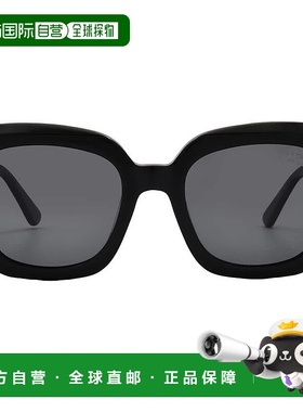 自营Tom Ford Carla Polarized Smoke Square Ladies Sunglasses