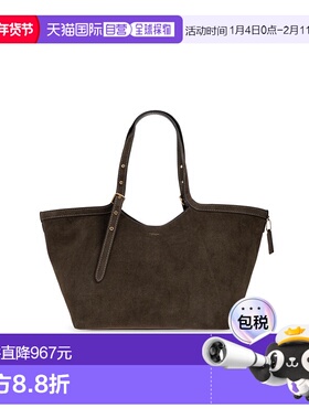 香港直邮COACH 女士手提包 CBN470B4OL AW2025 棕色 