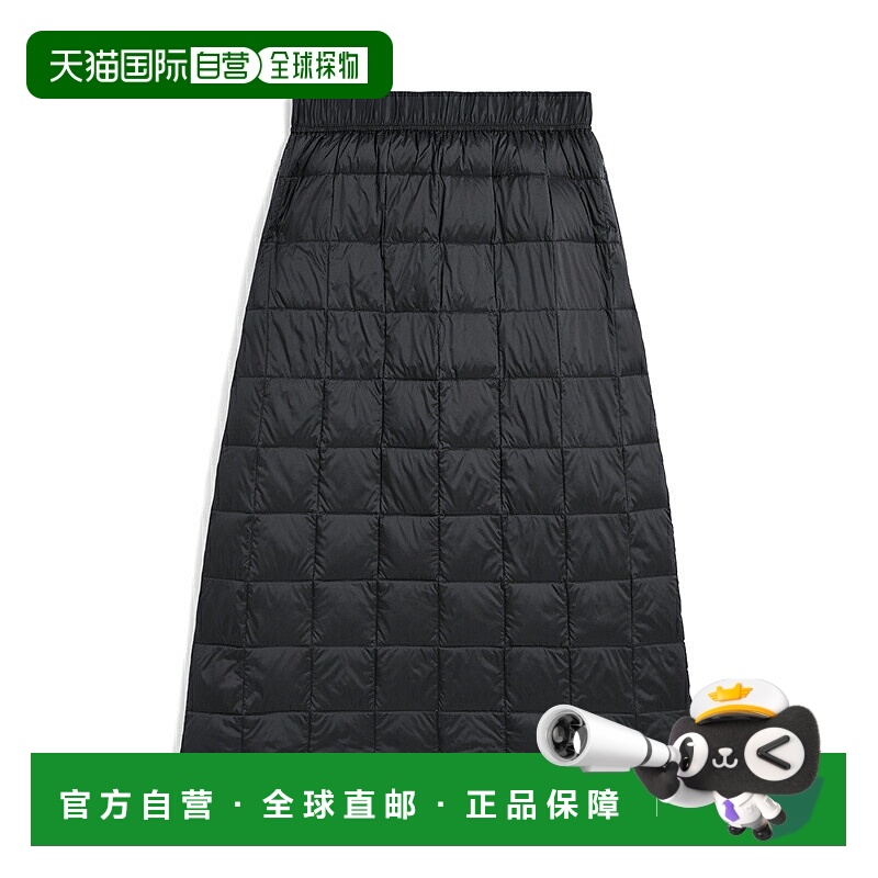 日本直邮TAION 基本款半长羽绒裙M码黑色TAION-W150LS