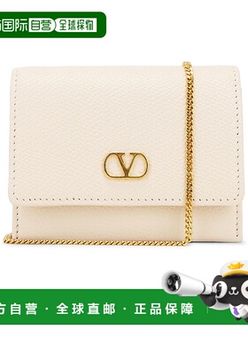 1h可退 香港直邮Valentino 华伦天奴 女士 V 徽标标志卡套 6W2P0A
