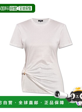 香港直邮VERSACE 女士T恤 10204611A148181W010 AW2025女装白色