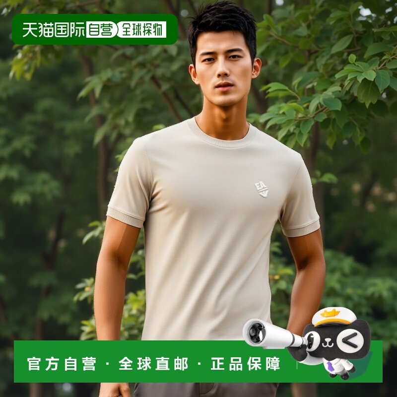 香港直邮EMPORIO ARMANI 男士T恤 3D1TN31JOCZ0180