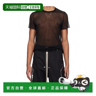 1h可退 香港直邮Rick Owens Temple 短袖T 恤 RU01F2265TUS