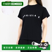 MM6 短长棉女 T恤 日本直邮 六标志 T恤标志 S52GC0265S2431