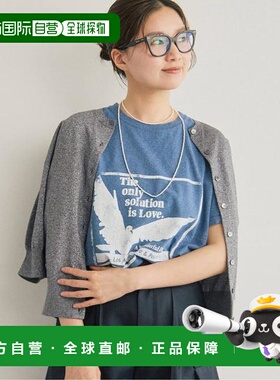 1h可退 日本直邮IENA LEVITA圆领开衫新款针织针织衫