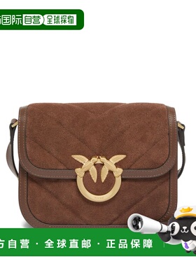 香港直邮PINKO 女士斜挎包 104297A2JHL74V AW2025 棕色 