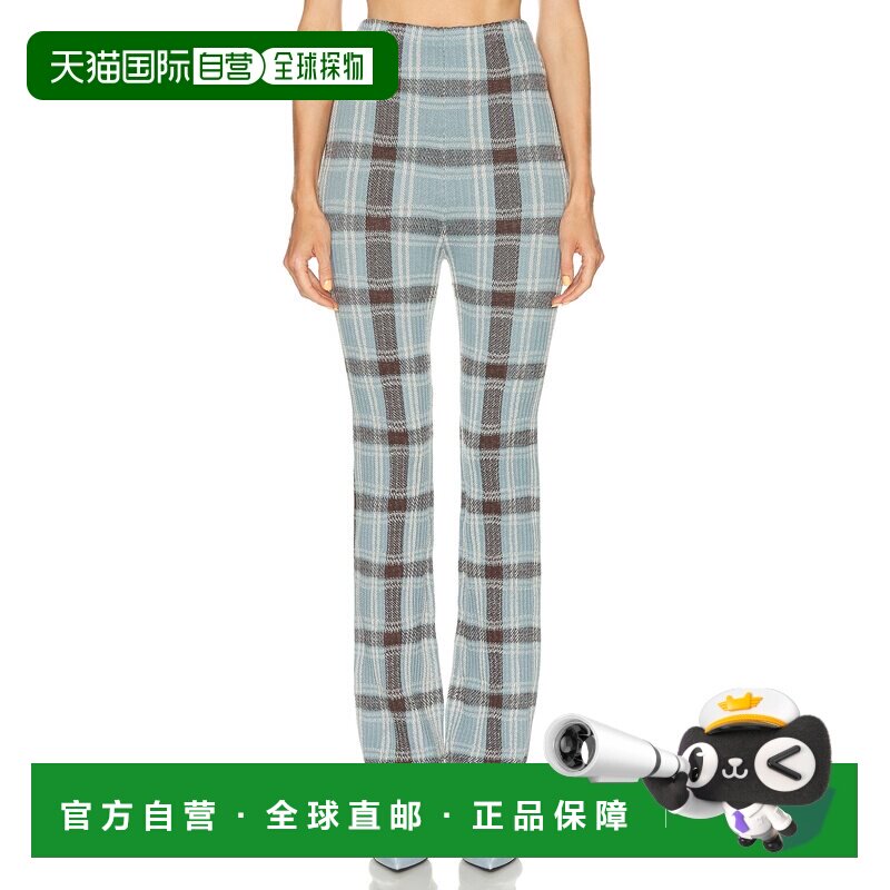 1h可退 美国直邮Acne Studios 艾克妮 女士 Kilano 格纹裤子 AK10