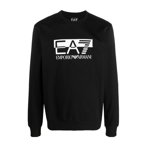 EA7 Emporio Armani logo印花圆领卫衣 6RPM60PJ05Z
