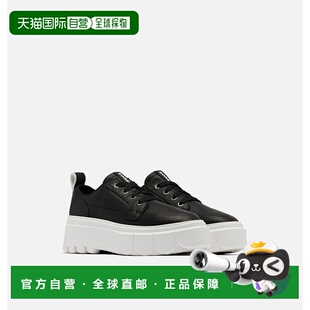 自营 Sorel Caribou X NL5017-010运动鞋女式黑色皮革厚底鞋RHS48