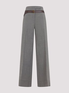 PRADA 女士休闲裤 P242JSOOO16NOF0572 SS2025 米白色