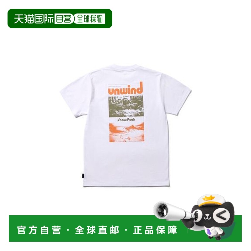 日本直邮Snow Peak Unwind T恤 L尺码 白色 [无商家编号]