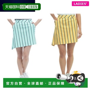 女士波点条纹弹力不规则下摆半身裙 Golf 日本直邮Tommy Hilfiger