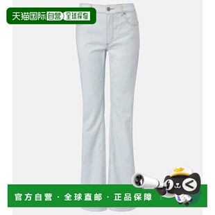 香港直邮Etro 刺绣喇叭牛仔裤 艾特罗 Pegaso 女士 1h可退