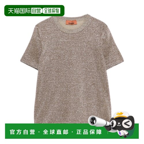 1h可退 香港直邮奢淘 Missoni 圆领T恤 女 DC26SN02BK01H3S01MQ