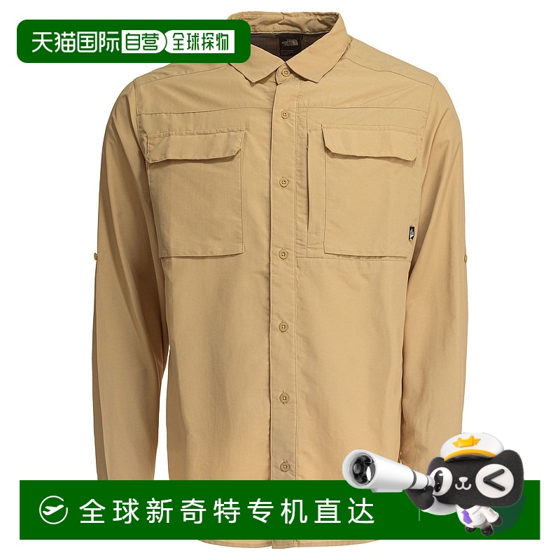 1h可退 欧洲直邮the north face 男士 衬衫北面