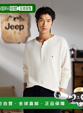 韩国直邮TOMMY HILFIGER 男士T恤T12F0TPO070MT1Z00