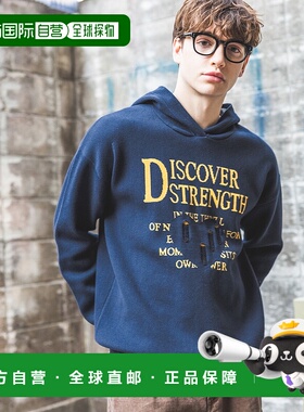 1h可退 日本直邮PAGEBOYLIM 男女同款心形图案针织连帽衫 320762