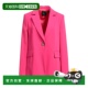 香港直邮潮奢 pink粉色 Pinko 女士 1h可退 外套 品高 西装 舒适时