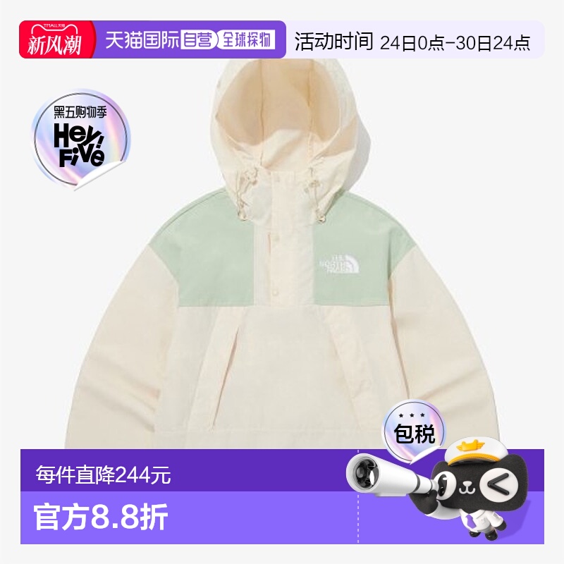 韩国直邮THE NORTH FACE北面女士冲锋衣NA3BQ35B户外运动