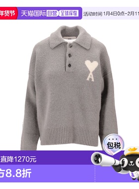 1h可退 香港直邮Ami Paris 男士 AMI DE COEUR Polo衫 UPL408KN01