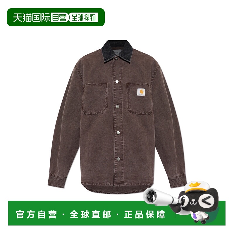 1h可退 香港直邮CARHARTT WIP 男士衬衫 I03626203AN0J SS2026 棕