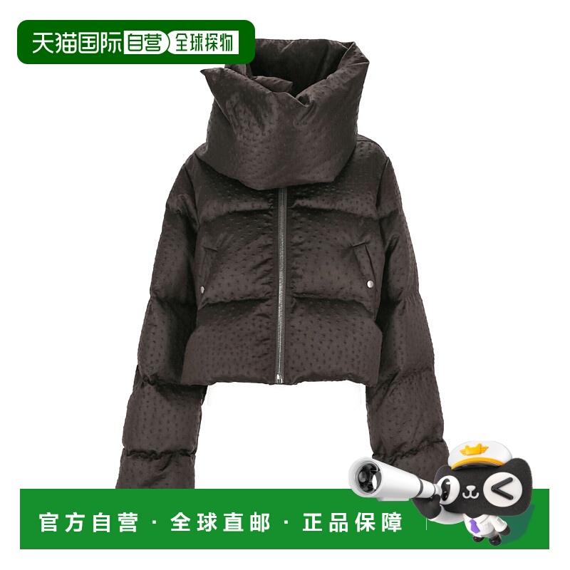 香港直邮Rick Owens 漏斗领羽绒服 RP02C1774ODD3 高端流行休闲