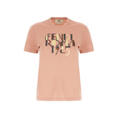 女士T恤 Roma FS7254AVF9F1T6N 香港直邮FENDI AW2025 粉红色