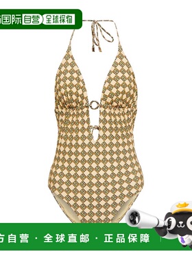 1h可退 香港直邮Tory Burch 托里 伯奇 女士 印花泳衣 000693