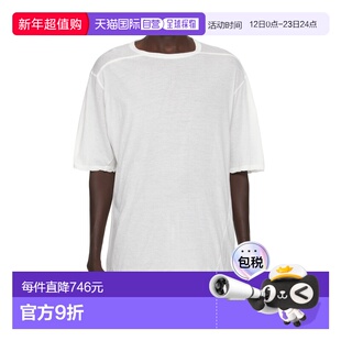 1h可退 香港直邮Rick Owens 短袖 T 恤 RU02E1232UC