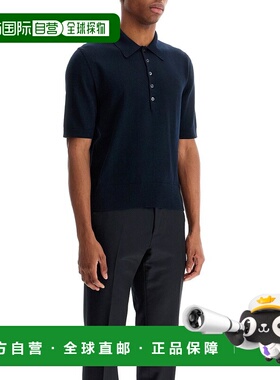 香港直邮THOM BROWNE 男士T恤 MKP135AY3043415 SS2025 黑色