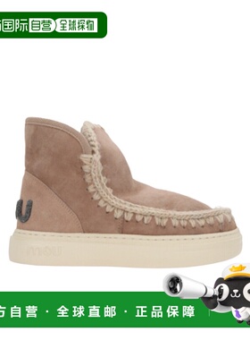 香港直邮Mou 圆头短筒靴 MUFW411001ACAM