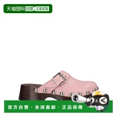 甘尼 pink粉色 女士 香港直邮GANNI Mules 木屐 舒适时尚