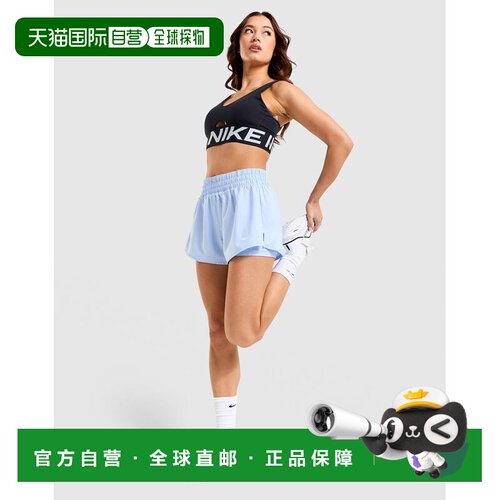 澳大利亚直邮Nike One Dri-FIT 耐克二合一短裤3英寸三分裤