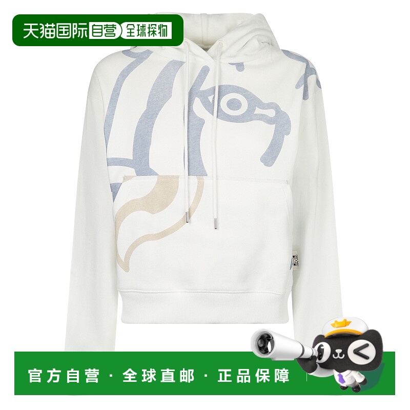 1h可退 香港直邮KENZO 女士卫衣 FB62SW6624MO02WHITE AW2025 白