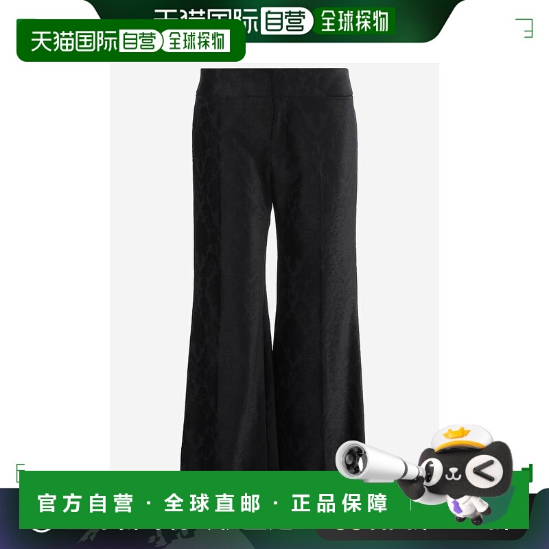 1h可退 香港直邮CHLOÉ 女士休闲裤 CH25SPA10322001 SS2025 黑色