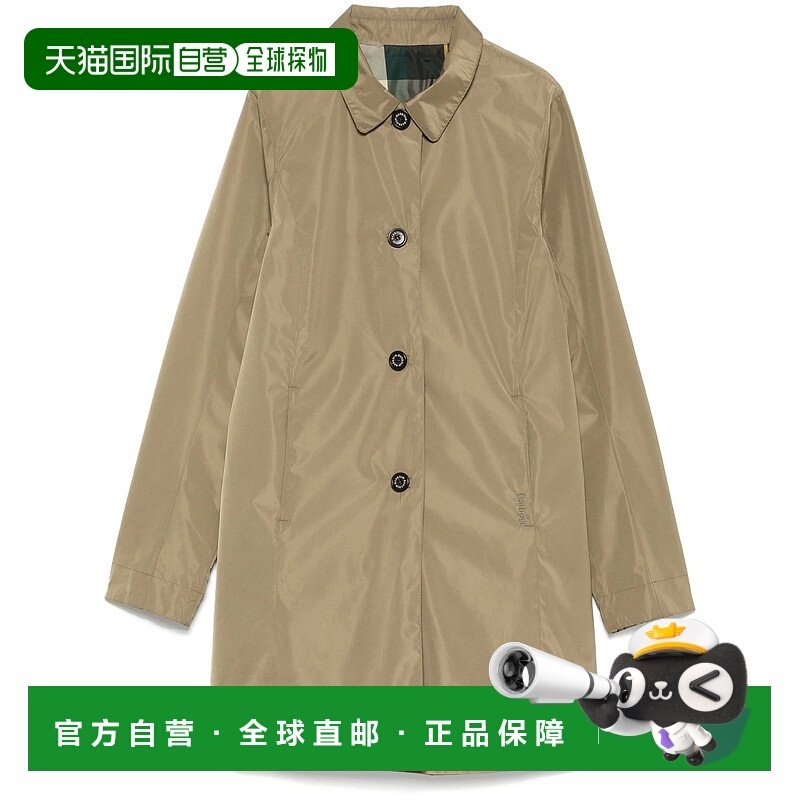 1h可退 香港直邮潮奢 barbour 巴伯尔 女士 卡其色 Babbity Showe