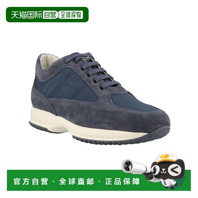 香港直邮HOGAN 男士运动鞋 HXM00N00E10B2A9998 AW2021 黑色