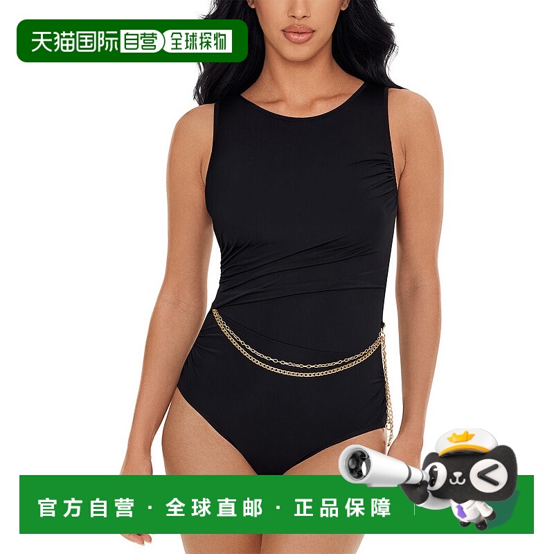自营 magicsuit魔法套装Annette One Piece-黑色 美国奥莱直发