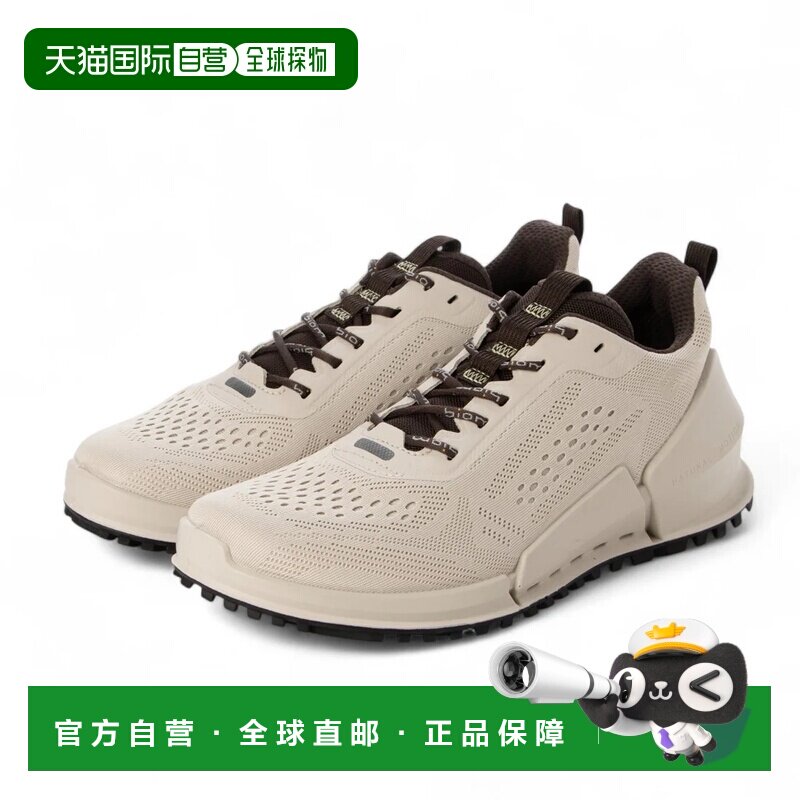 日本直邮ECCO 多功能运动鞋 BIOM 2.0 轻量级高级面料 砾石灰