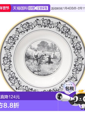 韩国直邮Villeroy & Boch唯宝餐具盘子白色图案花边大容量24cm