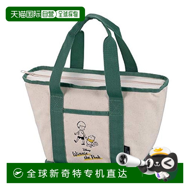 【日本直邮】Pearl Metal珍珠金属 保冷手提包4L 维尼小熊MA-4056