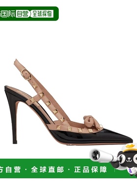 香港直邮VALENTINO 25SS ROCKSTUD 铆钉高跟凉鞋 Women