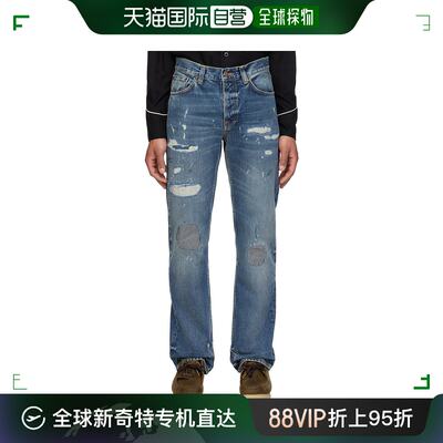 香港直邮潮奢 Nudie Jeans 男士 蓝色 Rad Rufus 牛仔裤 114545