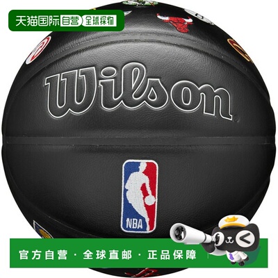 日本直邮威尔逊 NBA 全明星阵容高级篮球7 号比赛用球4028601XB7