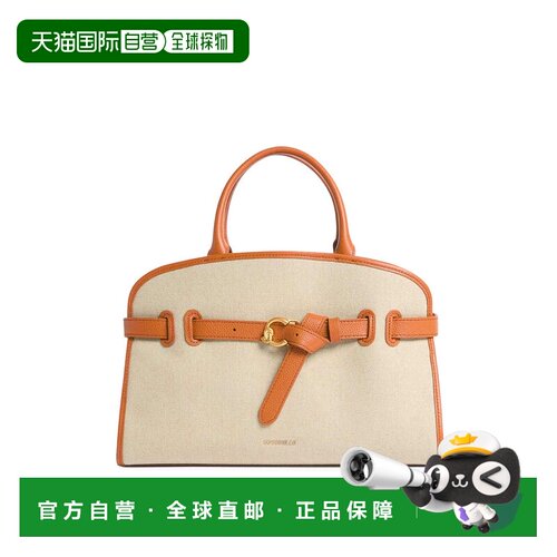 香港直邮COCCINELLE 女士手提包 E1ULE180401822 SS2026 浅棕色