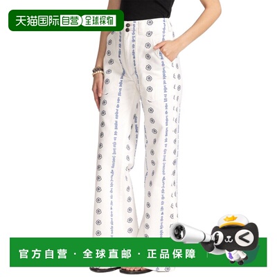 自营Johnny Was Claudia's Cove Pant - white 美国奥莱直发