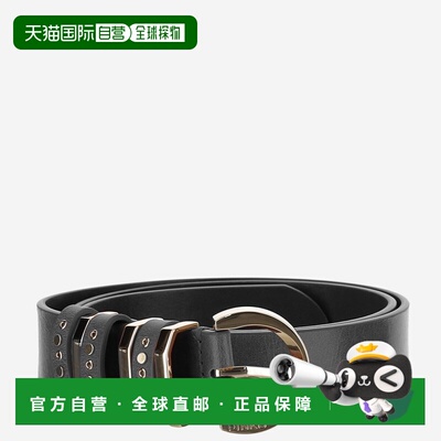 香港直邮PINKO 女士腰带 106426A2QKZ99L SS2026 黑色 Belts